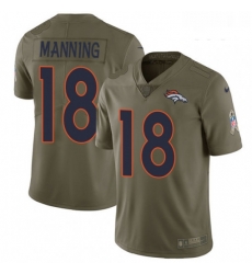 Youth Nike Denver Broncos 18 Peyton Manning Limited Olive 2017 Salute to Service NFL Jersey Youth Nike Denver Broncos 18 Peyton Manning Limited Olive 2017 Salute to Service NFL Jersey