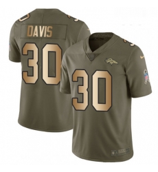 Youth Nike Denver Broncos 30 Terrell Davis Limited OliveGold 2017 Salute to Service NFL Jersey Youth Nike Denver Broncos 30 Terrell Davis Limited OliveGold 2017 Salute to Service NFL Jersey