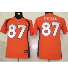 Youth Nike Denver Broncos 87# Eric Decker Orange Nike NFL Jerseys Youth Nike Denver Broncos 87# Eric Decker Orange Nike NFL Jerseys