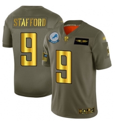 Lions 9 Matthew Stafford Camo Gold Men Stitched Football Limited 2019 Salute To Service Jersey Lions 9 Matthew Stafford Camo Gold Men Stitched Football Limited 2019 Salute To Service Jersey