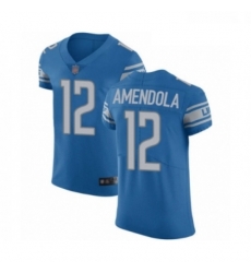 Men Detroit Lions 12 Danny Amendola Blue Team Color Vapor Untouchable Elite Player Football Jersey Men Detroit Lions 12 Danny Amendola Blue Team Color Vapor Untouchable Elite Player Football Jersey