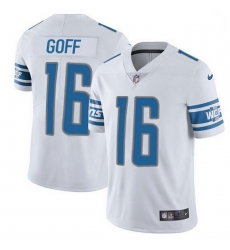 Men Detroit Lions 16 Jared Goff White Men Stitched NFL Vapor Untouchable Limited Jersey Men Detroit Lions 16 Jared Goff White Men Stitched NFL Vapor Untouchable Limited Jersey