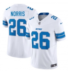 Men Detroit Lions 26 Morice Norris White 2025 F U S E Vapor Limited Stitched Jersey Men Detroit Lions 26 Morice Norris White 2025 F U S E Vapor Limited Stitched Jersey