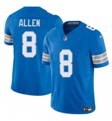 Men Detroit Lions 8 Kyle Allen Blue 2025 F U S E Vapor Limited Stitched Jersey Men Detroit Lions 8 Kyle Allen Blue 2025 F U S E Vapor Limited Stitched Jersey