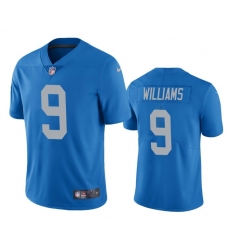 Men's Detroit Lions #9 Jameson Williams Blue Vapor Untouchable Limited Stitched Jerseys Men's Detroit Lions #9 Jameson Williams Blue Vapor Untouchable Limited Stitched Jerseys