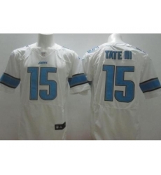 Nike Detroit Lions 15 Golden Tate III White Elite NFL Jersey Nike Detroit Lions 15 Golden Tate III White Elite NFL Jersey