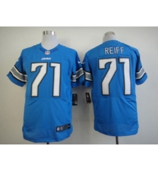 Nike Detroit Lions 71 Riley Reiff blue Elite NFL Jersey Nike Detroit Lions 71 Riley Reiff blue Elite NFL Jersey