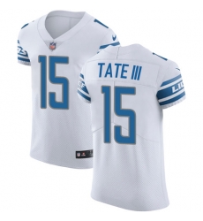 Nike Lions #15 Golden Tate III White Mens Stitched NFL Vapor Untouchable Elite Jersey Nike Lions #15 Golden Tate III White Mens Stitched NFL Vapor Untouchable Elite Jersey