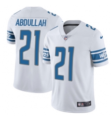 Nike Lions #21 Ameer Abdullah White Mens Stitched NFL Vapor Untouchable Limited Jersey Nike Lions #21 Ameer Abdullah White Mens Stitched NFL Vapor Untouchable Limited Jersey