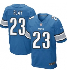 Nike Lions #23 Darius Slay Blue Team Color Mens Stitched NFL Elite Jersey Nike Lions #23 Darius Slay Blue Team Color Mens Stitched NFL Elite Jersey