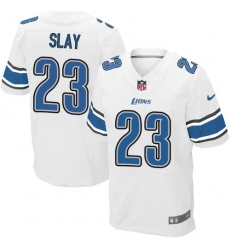 Nike Lions #23 Darius Slay White Mens Stitched NFL Elite Jersey Nike Lions #23 Darius Slay White Mens Stitched NFL Elite Jersey