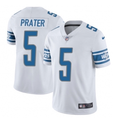 Nike Lions #5 Matt Prater White Mens Stitched NFL Limited Jersey Nike Lions #5 Matt Prater White Mens Stitched NFL Limited Jersey