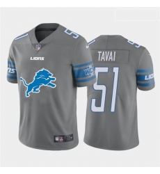 Nike Lions 51 Jahlani Tavai Gray Team Big Logo Vapor Untouchable Limited Jersey Nike Lions 51 Jahlani Tavai Gray Team Big Logo Vapor Untouchable Limited Jersey