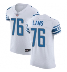 Nike Lions #76 T J Lang White Mens Stitched NFL Vapor Untouchable Elite Jersey Nike Lions #76 T J Lang White Mens Stitched NFL Vapor Untouchable Elite Jersey