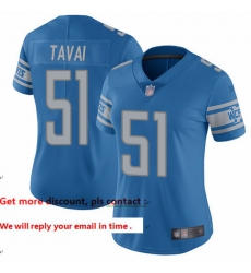 Lions 51 Jahlani Tavai Light Blue Team Color Women Stitched Football Vapor Untouchable Limited Jersey Lions 51 Jahlani Tavai Light Blue Team Color Women Stitched Football Vapor Untouchable Limited Jersey