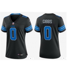 Women Detroit Lions 0 Jahmyr Gibbs Black 2024 F U S E 2nd Alternate Vapor Limited Stitched Jersey Women Detroit Lions 0 Jahmyr Gibbs Black 2024 F U S E 2nd Alternate Vapor Limited Stitched Jersey