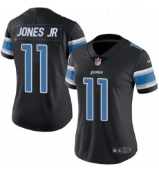 Womens Nike Detroit Lions 11 Marvin Jones Jr Limited Black Rush Vapor Untouchable NFL Jersey Womens Nike Detroit Lions 11 Marvin Jones Jr Limited Black Rush Vapor Untouchable NFL Jersey