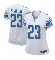Womens Nike Detroit Lions 23 Darius Slay Jr Game White NFL Jersey Womens Nike Detroit Lions 23 Darius Slay Jr Game White NFL Jersey