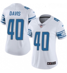 Womens Nike Detroit Lions 40 Jarrad Davis Elite White NFL Jersey Womens Nike Detroit Lions 40 Jarrad Davis Elite White NFL Jersey