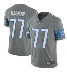 Nike Lions #77 Frank Ragnow Gray Youth Stitched NFL Limited Rush Jersey Nike Lions #77 Frank Ragnow Gray Youth Stitched NFL Limited Rush Jersey