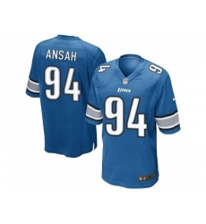 Nike NFL Detroit Lions #94 Ziggy Ansah Elite Youth Light Blue Team Color Jersey Nike NFL Detroit Lions #94 Ziggy Ansah Elite Youth Light Blue Team Color Jersey