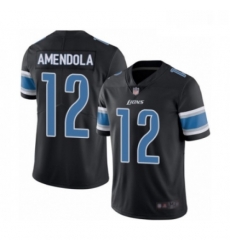Youth Detroit Lions 12 Danny Amendola Limited Black Rush Vapor Untouchable Football Jersey Youth Detroit Lions 12 Danny Amendola Limited Black Rush Vapor Untouchable Football Jersey