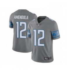 Youth Detroit Lions 12 Danny Amendola Limited Steel Rush Vapor Untouchable Football Jersey Youth Detroit Lions 12 Danny Amendola Limited Steel Rush Vapor Untouchable Football Jersey