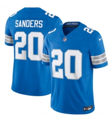 Youth Detroit Lions 20 Barry Sanders Blue 2024 F U S E Vapor Limited Stitched Jersey Youth Detroit Lions 20 Barry Sanders Blue 2024 F U S E Vapor Limited Stitched Jersey