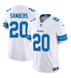 Youth Detroit Lions 20 Barry Sanders White 2nd Alternate Stitched Jersey Youth Detroit Lions 20 Barry Sanders White 2nd Alternate Stitched Jersey