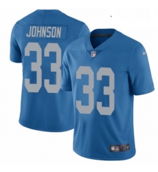 Youth Nike Detroit Lions 33 Kerryon Johnson Blue Alternate Vapor Untouchable Elite Player NFL Jersey Youth Nike Detroit Lions 33 Kerryon Johnson Blue Alternate Vapor Untouchable Elite Player NFL Jersey