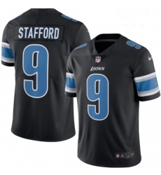 Youth Nike Detroit Lions 9 Matthew Stafford Limited Black Rush Vapor Untouchable NFL Jersey Youth Nike Detroit Lions 9 Matthew Stafford Limited Black Rush Vapor Untouchable NFL Jersey