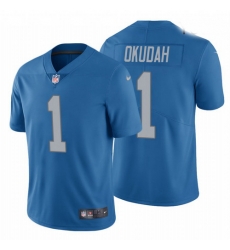 Youth Nike Lions 1 Jeff Okudah Blue Vapor Jersey 2020 NFL Draft Youth Nike Lions 1 Jeff Okudah Blue Vapor Jersey 2020 NFL Draft