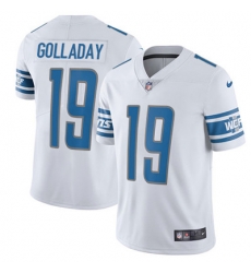 Youth Nike Lions #19 Kenny Golladay White Stitched NFL Vapor Untouchable Limited Jersey Youth Nike Lions #19 Kenny Golladay White Stitched NFL Vapor Untouchable Limited Jersey