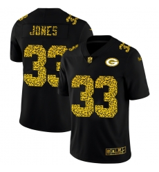 Green Bay Green Bay Green Bay Green Bay Packers 33 Aaron Jones Men Nike Leopard Print Fashion Vapor Limited NFL Jersey Black Green Bay Green Bay Green Bay Green Bay Packers 33 Aaron Jones Men Nike Leopard Print Fashion Vapor Limited NFL Jersey Black