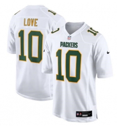 Men Green Bay Packers 10 Jordan Love White Fashion Stitched Game Jersey Men Green Bay Packers 10 Jordan Love White Fashion Stitched Game Jersey