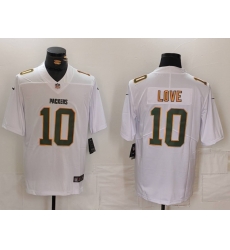 Men Green Bay Packers 10 Jordan Love White Fashion Stitched Jersey Men Green Bay Packers 10 Jordan Love White Fashion Stitched Jersey