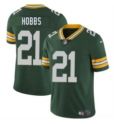 Men Green Bay Packers 21 Nate Hobbs Green 2025 Vapor Untouchable Limited Stitched Jersey Men Green Bay Packers 21 Nate Hobbs Green 2025 Vapor Untouchable Limited Stitched Jersey