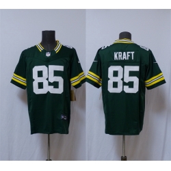 Men Green Bay Packers 85 Tucker Kraft Green Vapor 2025 F U S E  Limited Stitched Football Jersey