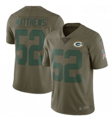 Men Nike Green Bay Packers 52 Clay Matthews Limited Olive 2017 Salute to Service NFL Jersey Men Nike Green Bay Packers 52 Clay Matthews Limited Olive 2017 Salute to Service NFL Jersey