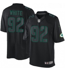 Men Nike Green Bay Packers 92 Reggie White Limited Black Impact NFL Jersey Men Nike Green Bay Packers 92 Reggie White Limited Black Impact NFL Jersey