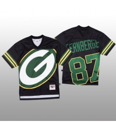 NFL Green Bay Packers 87 Jace Sternberger Black Men Mitchell 26 Nell Big Face Fashion Limited NFL Jersey NFL Green Bay Packers 87 Jace Sternberger Black Men Mitchell 26 Nell Big Face Fashion Limited NFL Jersey