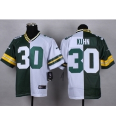 Nike Green Bay Packers 30 John Kuhn green-white Elite Split NFL Jersey Nike Green Bay Packers 30 John Kuhn green-white Elite Split NFL Jersey