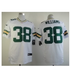 Nike Green Bay Packers 38 Tramon Williams White Elite NFL Jersey Nike Green Bay Packers 38 Tramon Williams White Elite NFL Jersey