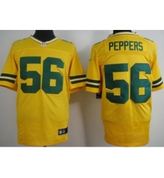 Nike Green Bay Packers 56 Julius Peppers Yellow Elite NFL Jersey Nike Green Bay Packers 56 Julius Peppers Yellow Elite NFL Jersey
