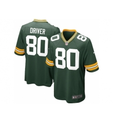 Nike Green Bay Packers 80 Donald Driver Green Game NFL Jersey Nike Green Bay Packers 80 Donald Driver Green Game NFL Jersey