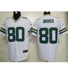Nike Green Bay Packers 80 Donald Driver white Elite NFL Jersey Nike Green Bay Packers 80 Donald Driver white Elite NFL Jersey