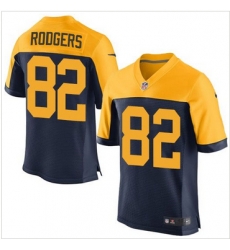 Nike Green Bay Packers #82 Richard Rodgers Navy Blue Alternate Mens Stitched NFL New Elite Jersey Nike Green Bay Packers #82 Richard Rodgers Navy Blue Alternate Mens Stitched NFL New Elite Jersey