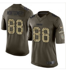 Nike Green Bay Packers #88 Ty Montgomery Green Men 27s Stitched NFL Limited Salute To Service Jersey Nike Green Bay Packers #88 Ty Montgomery Green Men 27s Stitched NFL Limited Salute To Service Jersey