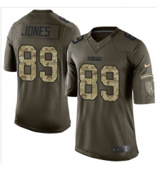 Nike Green Bay Packers #89 James Jones Green Men 27s Stitched NFL Limited Salute To Service Jersey Nike Green Bay Packers #89 James Jones Green Men 27s Stitched NFL Limited Salute To Service Jersey
