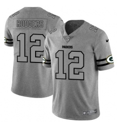 Nike Packers 12 Aaron Rodgers 2019 Gray Gridiron Gray Vapor Untouchable Limited Jersey Nike Packers 12 Aaron Rodgers 2019 Gray Gridiron Gray Vapor Untouchable Limited Jersey